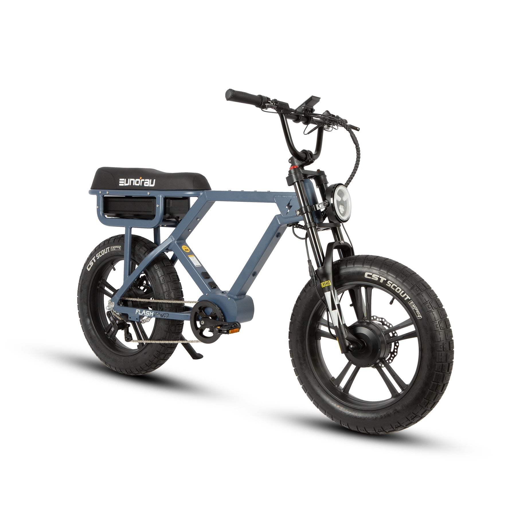 FLASH AWD 1.0 – Bicicleta Eléctrica Doble Tracción | All-Wheel Drive Electric Bike