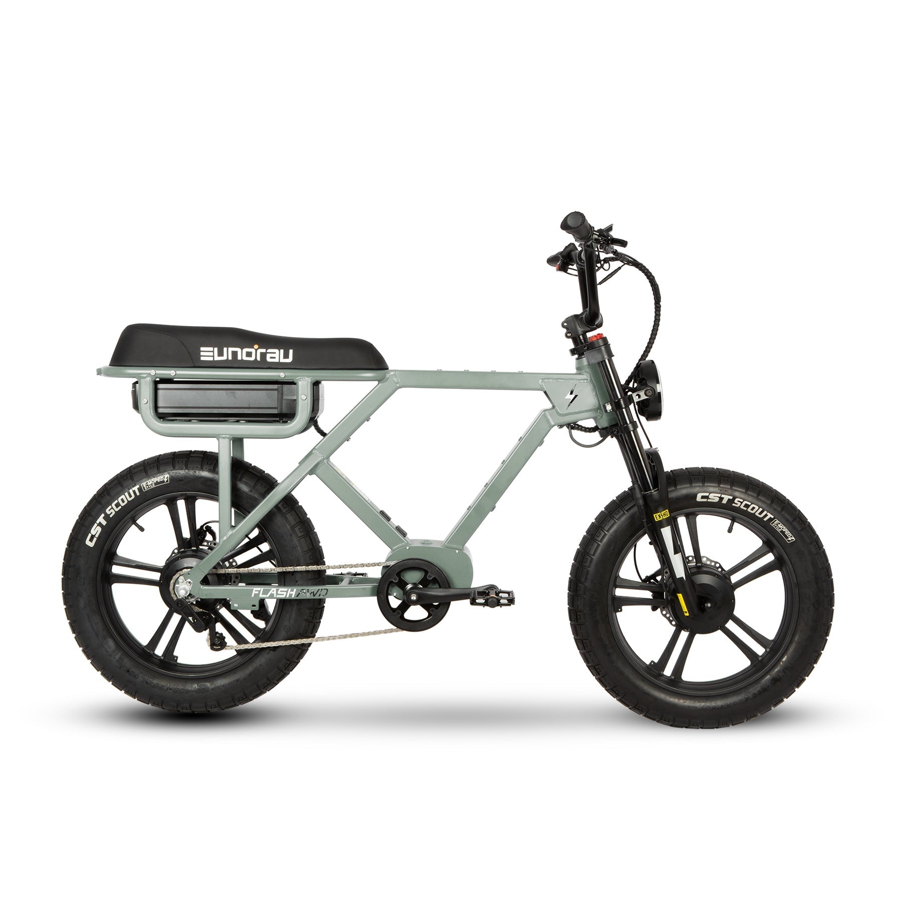 FLASH AWD 1.0 – Bicicleta Eléctrica Doble Tracción | All-Wheel Drive Electric Bike