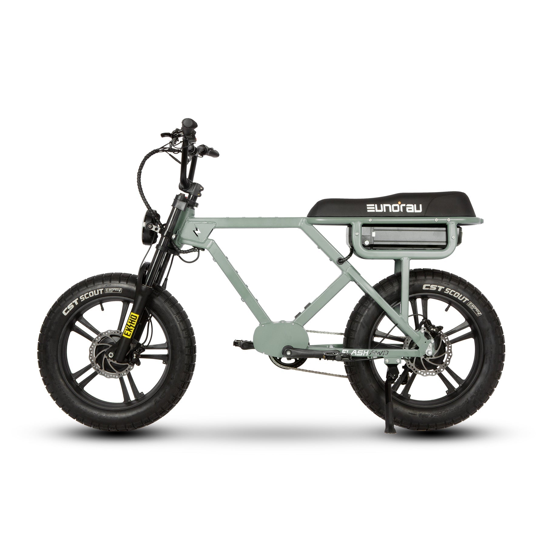 FLASH AWD 1.0 – Bicicleta Eléctrica Doble Tracción | All-Wheel Drive Electric Bike