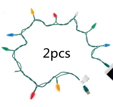 Cable USB Navideño con Luces LED | Christmas LED USB Charging Cable with Lights