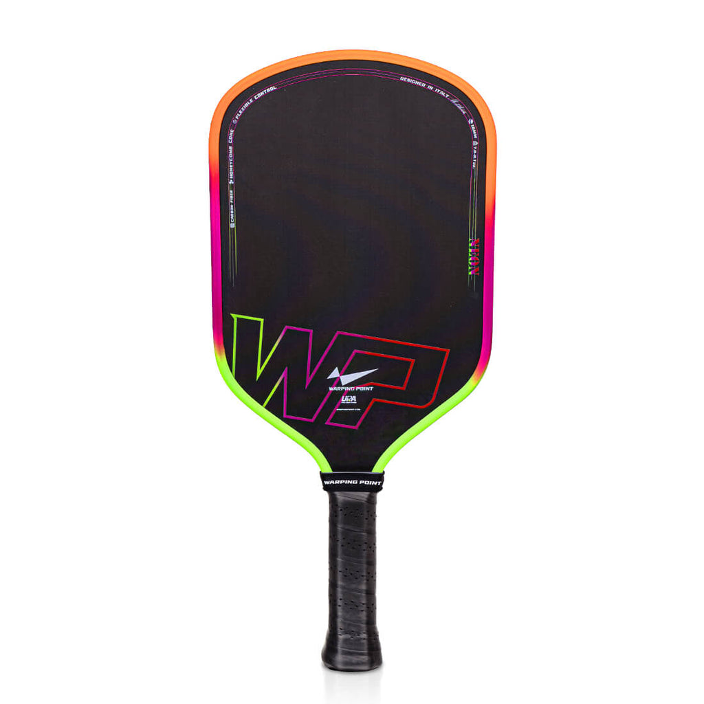 Pala de Pickleball Neón Gen 3 — Fibra de Carbono T700, Certificada UPA-A | Warping Point