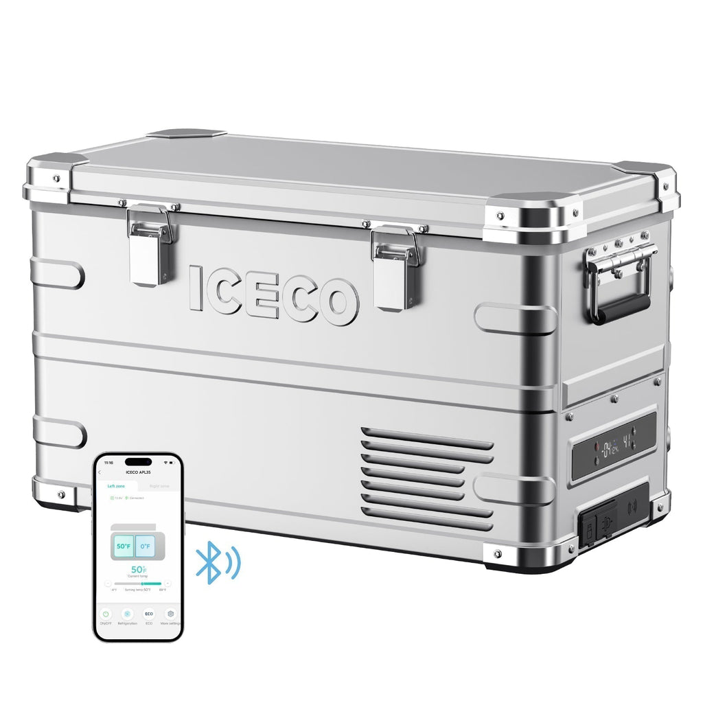 ICECO APL35 – Refrigerador Portátil Doble Zona 35L | Dual Zone Portable Fridge 35L