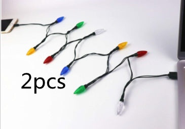 Cable USB Navideño con Luces LED | Christmas LED USB Charging Cable with Lights