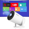 HY300 PRO+ LCD Smart Short Throw Projector for Home Theater