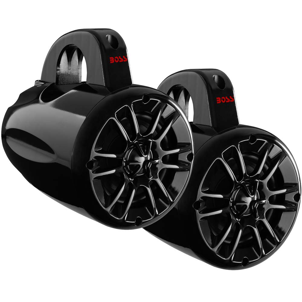 Bocinas Boss Audio MRWT40 Waketower 4" — 400W, Color Negro