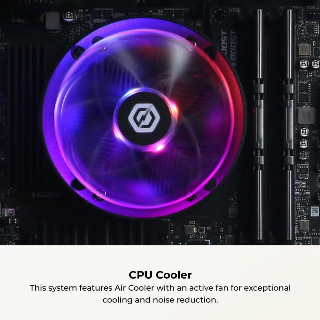 PC Gaming CyberPowerPC Gamer Master — Ryzen 5 5500, RX 6400, 16GB RAM, 500GB SSD