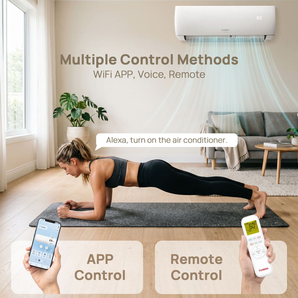 Finnmark – Mini Split AC 12,000 BTU Zona Única R32 | 12,000 BTU Single Zone Mini Split AC