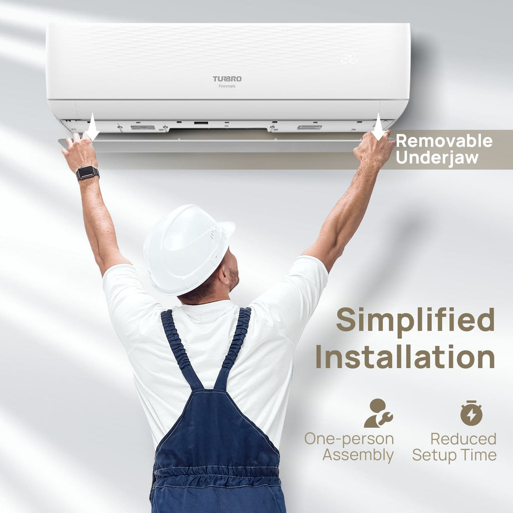 Finnmark – Mini Split AC 12,000 BTU Zona Única R32 | 12,000 BTU Single Zone Mini Split AC