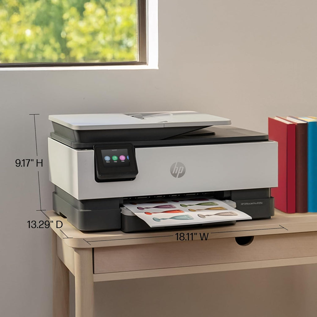 HP OfficeJet Pro 8125e – Impresora Multifunción Inalámbrica con IA | Wireless All-in-One Printer