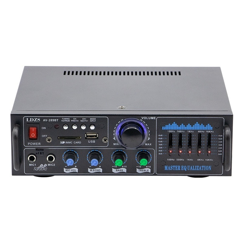 Sistema de Karaoke Bluetooth Alta Potencia — Amplificador de Audio Profesional