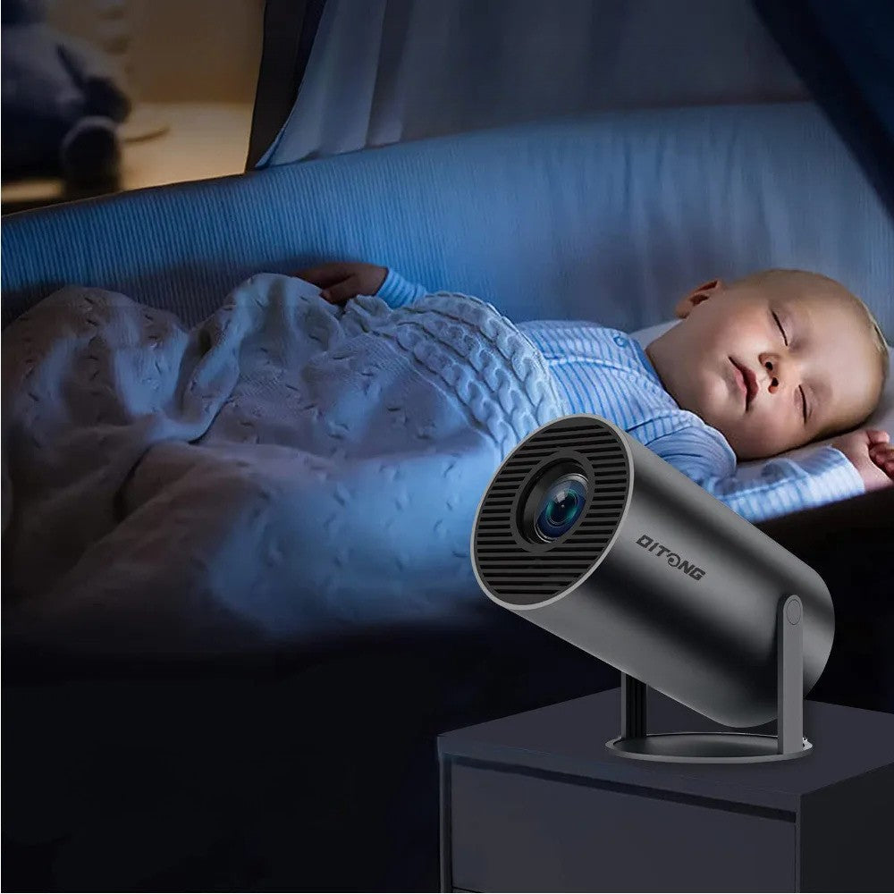 Proyector 4K Portátil — Cine en Casa y Exterior