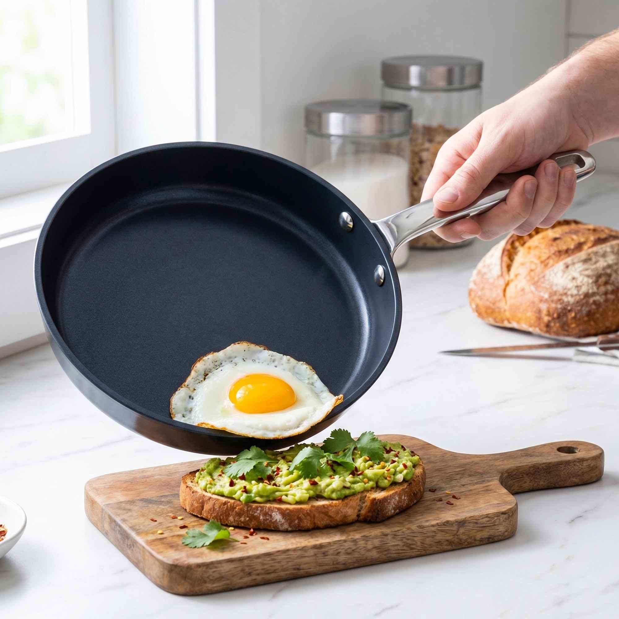 Sartén Antiadherente Cerámica Premium | Ceramic Nonstick Frying Pan