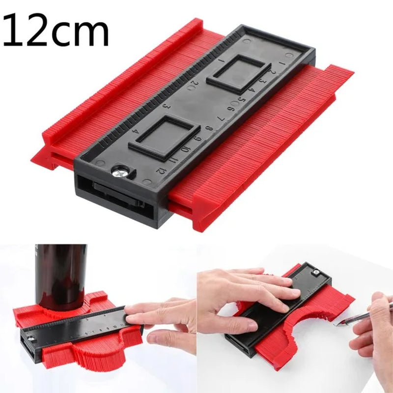 Profile Duplication Gauge Shape Gauge Duplicator Plastic Contour Copy Duplicator Magic Measuring Tool for Woodworking Tool