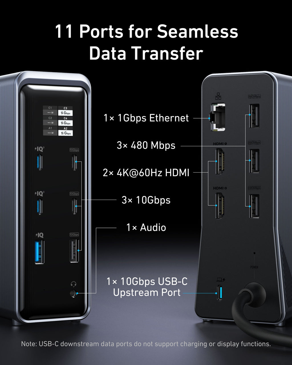Anker Prime | Docking Station 14-en-1 Dual Display 160W