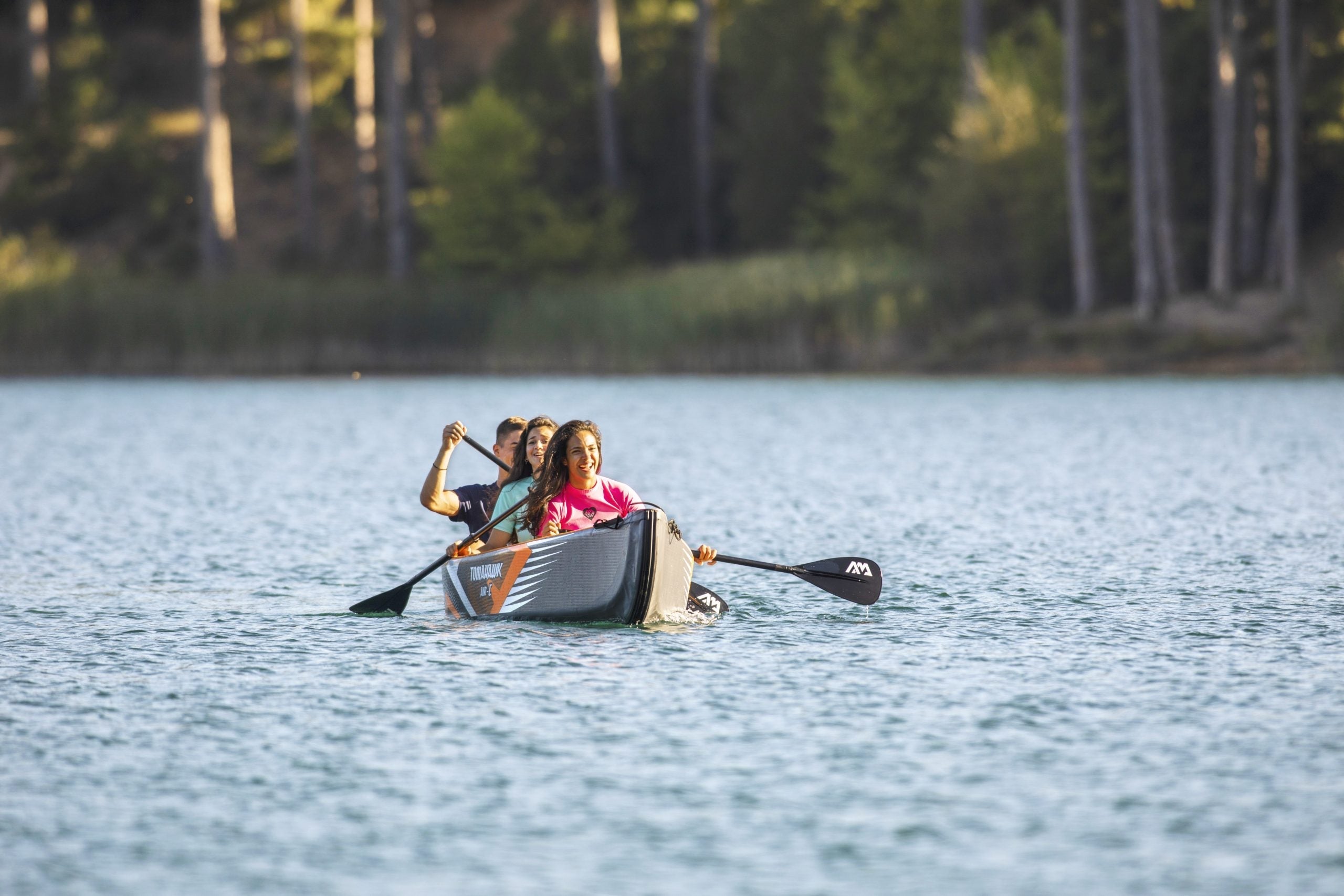 Aqua Marina TOMAHAWK AIR-C – Kayak Inflable de Alta Velocidad 15'8" | High-Speed Inflatable Kayak