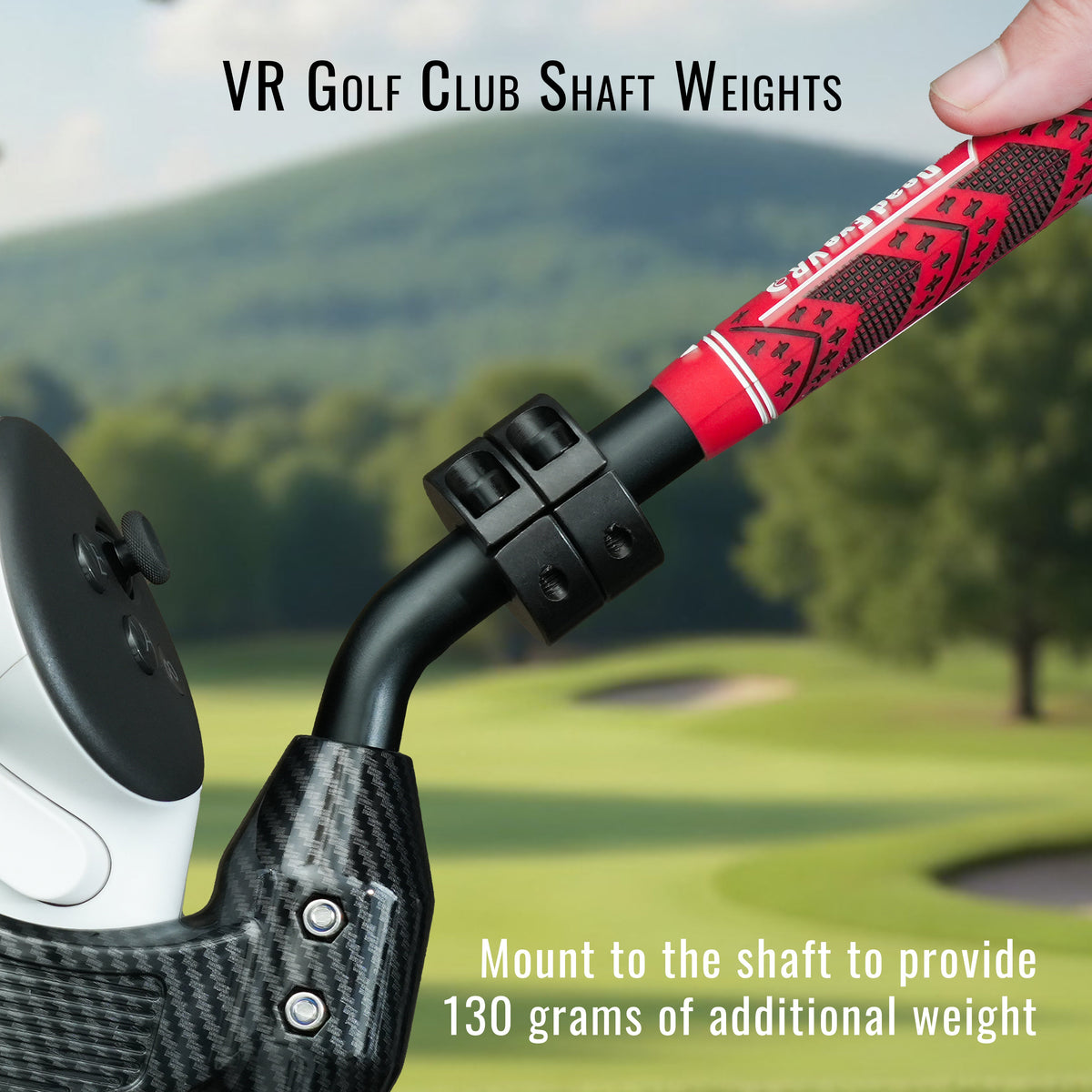 Accesorio VR Golf DriVR Ace — Mango para Club de Golf | DriVR Ace VR Golf Club Handle Accessory