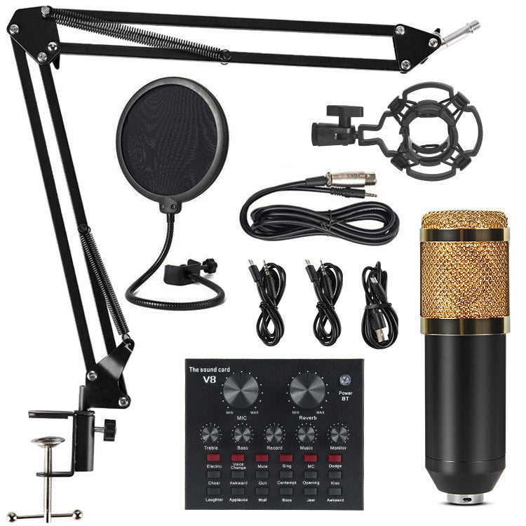 Tarjeta de Sonido V8 Profesional — Streaming, Podcast | V8 Professional Sound Card