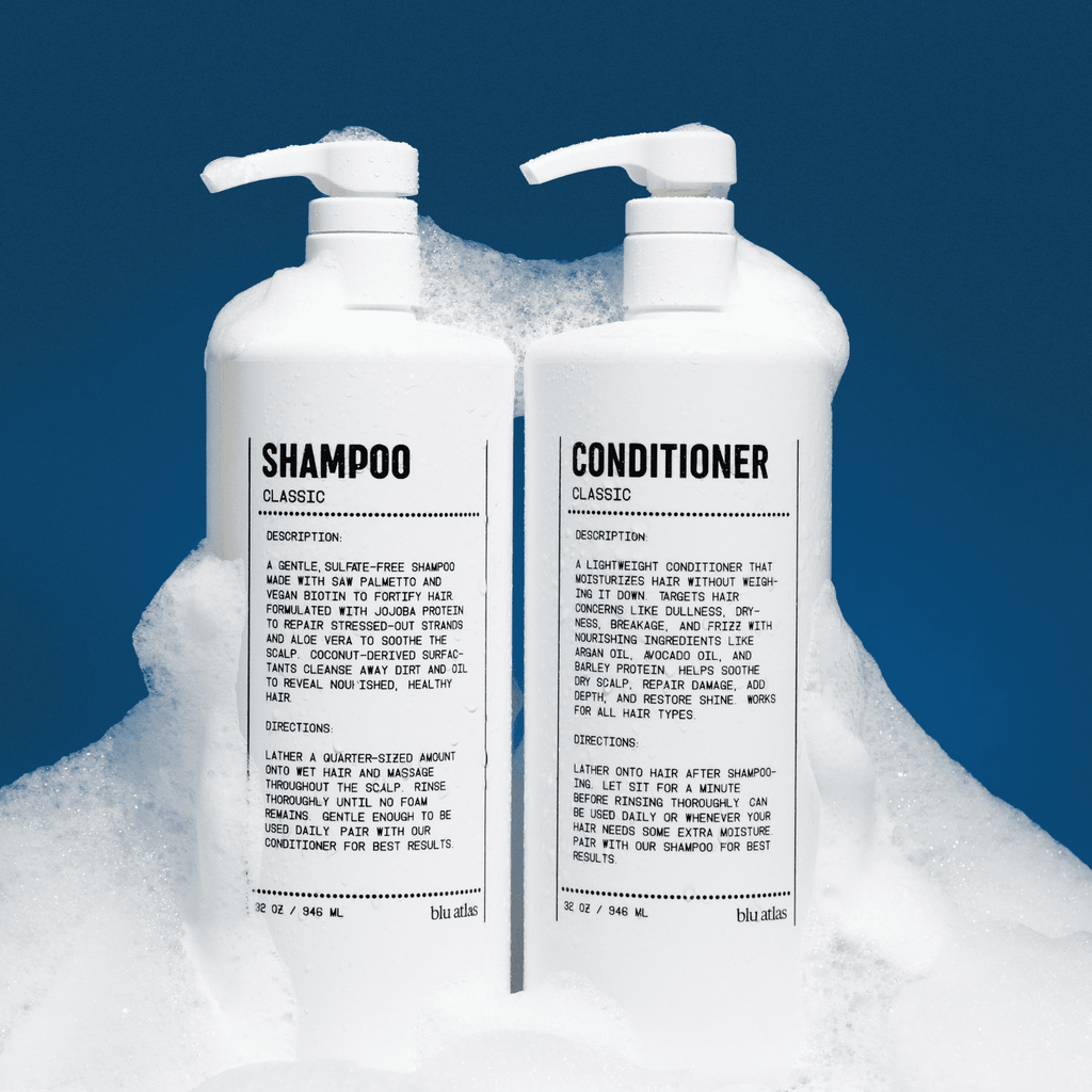 Shampoo Natural Blu Atlas — Biotina Vegana | Natural Shampoo