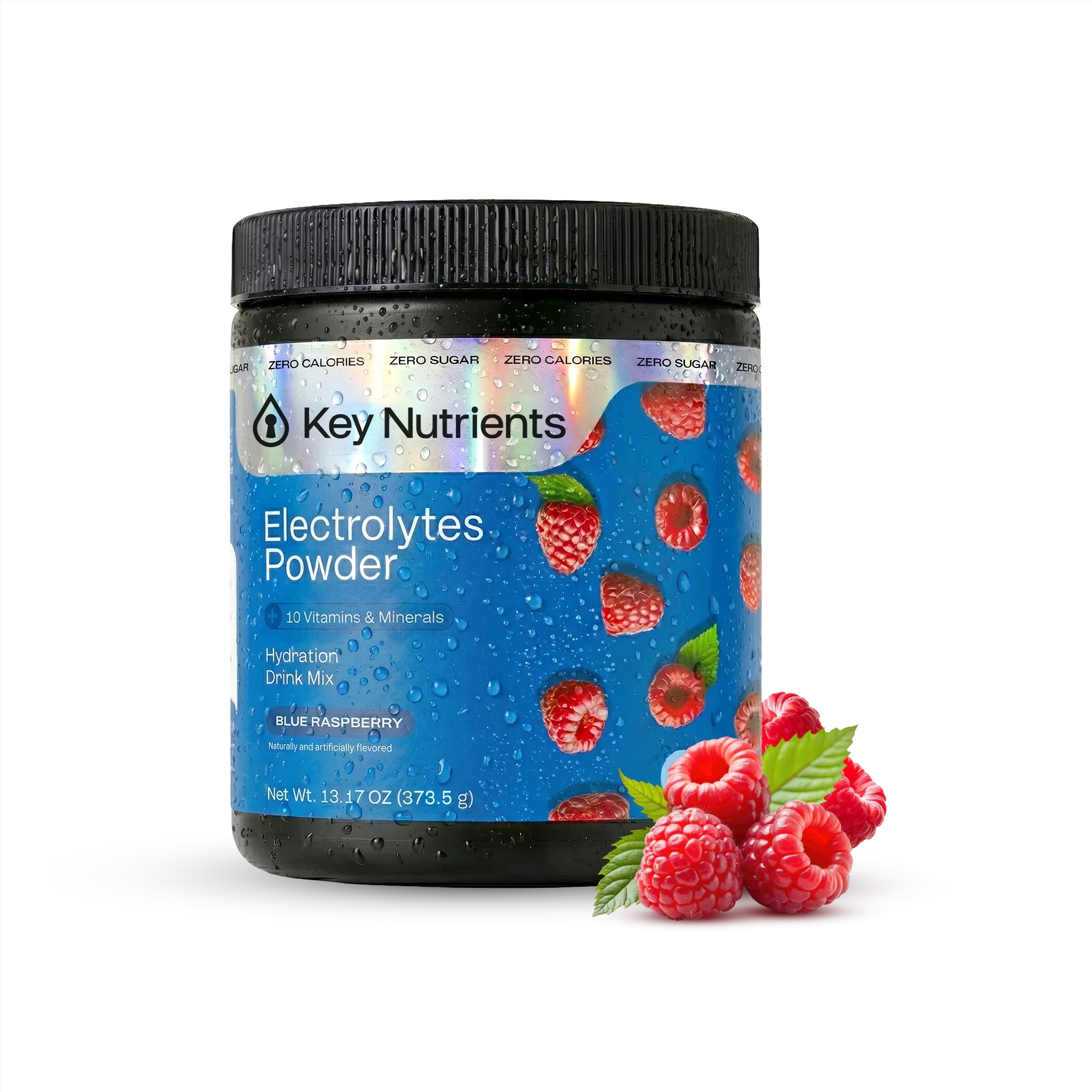 Polvo de Electrolitos Sin Azúcar Key Nutrients | Electrolyte Recovery Plus Powder Sugar-Free