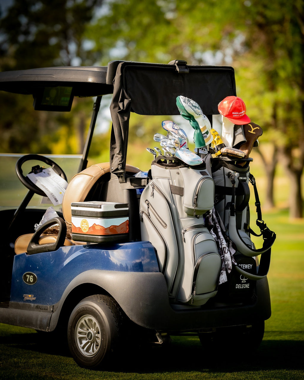 Player Preferred™ – Bolsa de Golf Cart Premium Flat Ash | Premium Golf Cart Bag