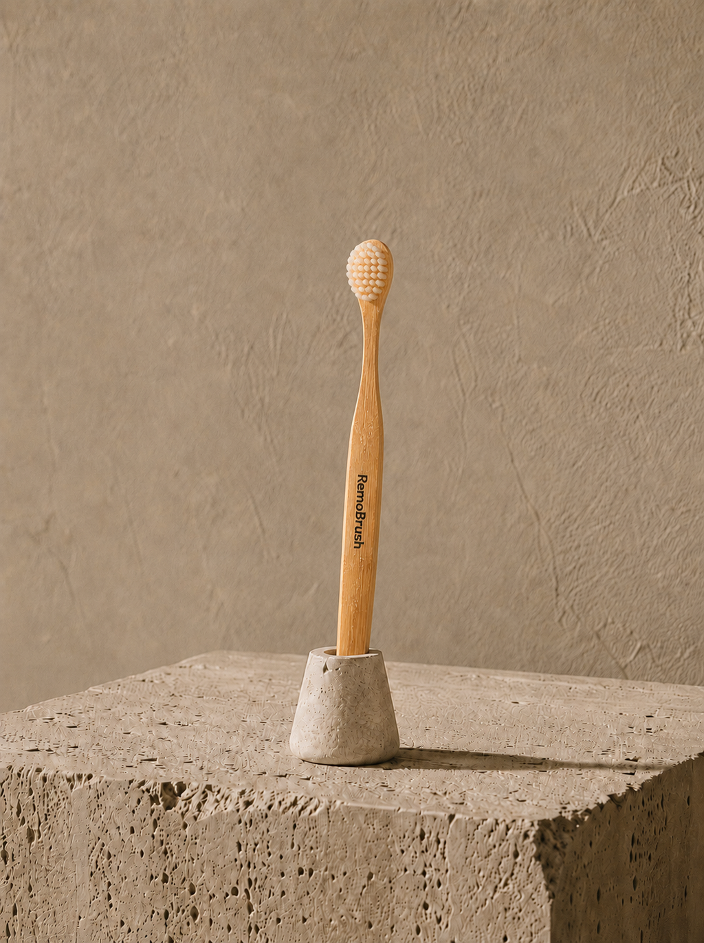 Cepillo de Lengua Remo — Miswak y Bambú | Remo Tongue Brush