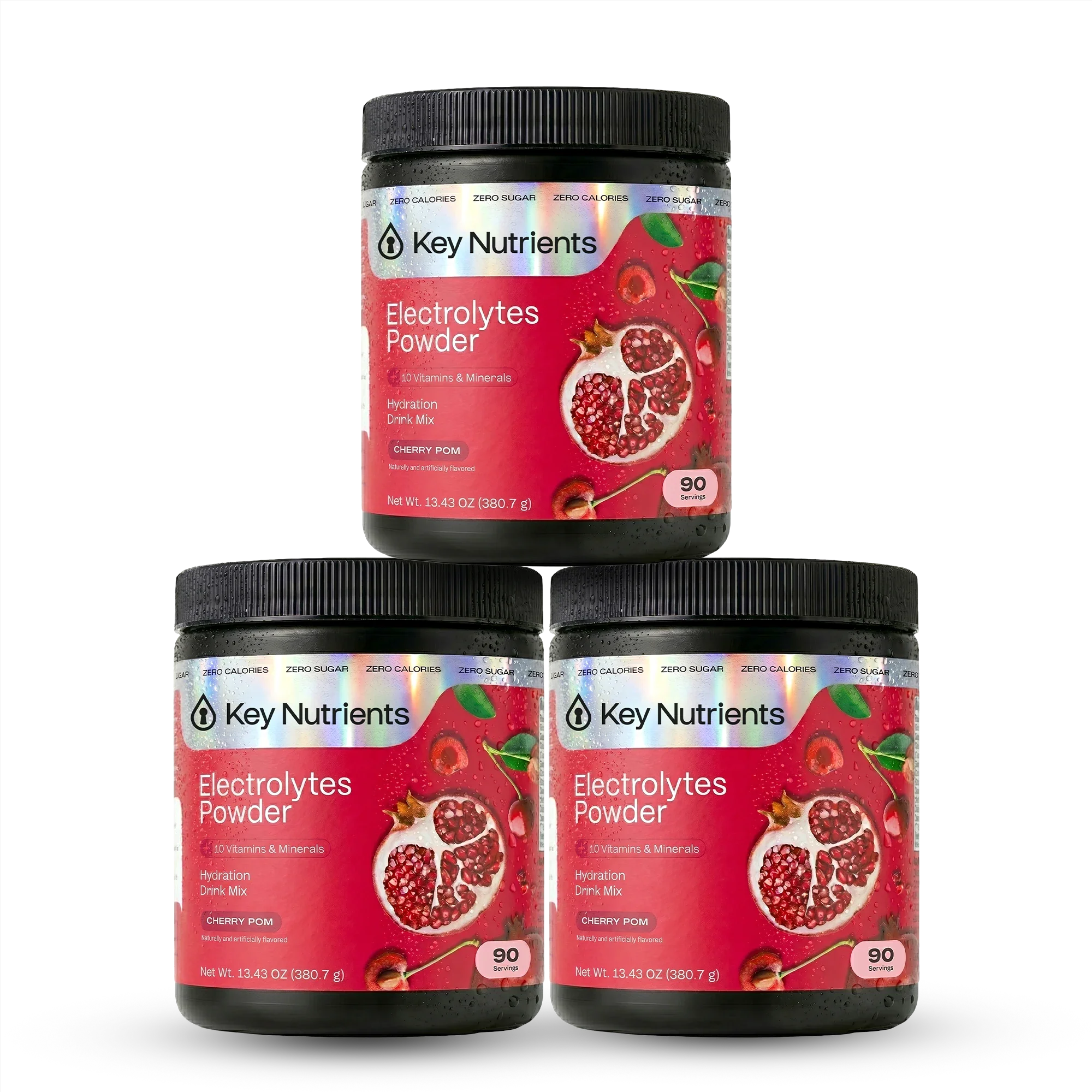 Polvo de Electrolitos Sin Azúcar Key Nutrients | Electrolyte Recovery Plus Powder Sugar-Free