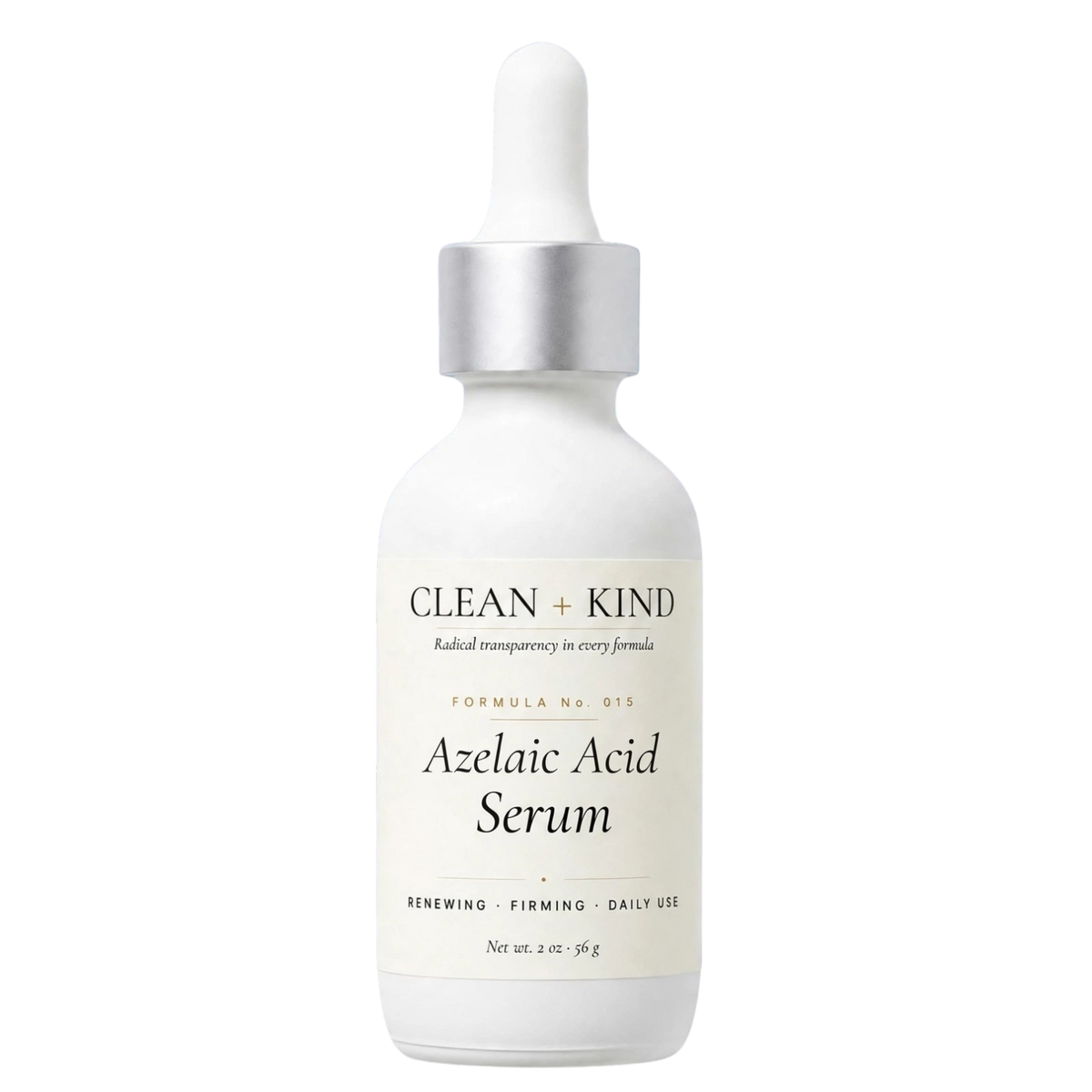 Sérum de Ácido Azelaico 10% — Sin Siliconas ni Fragancia, 2 oz | Clean + Kind