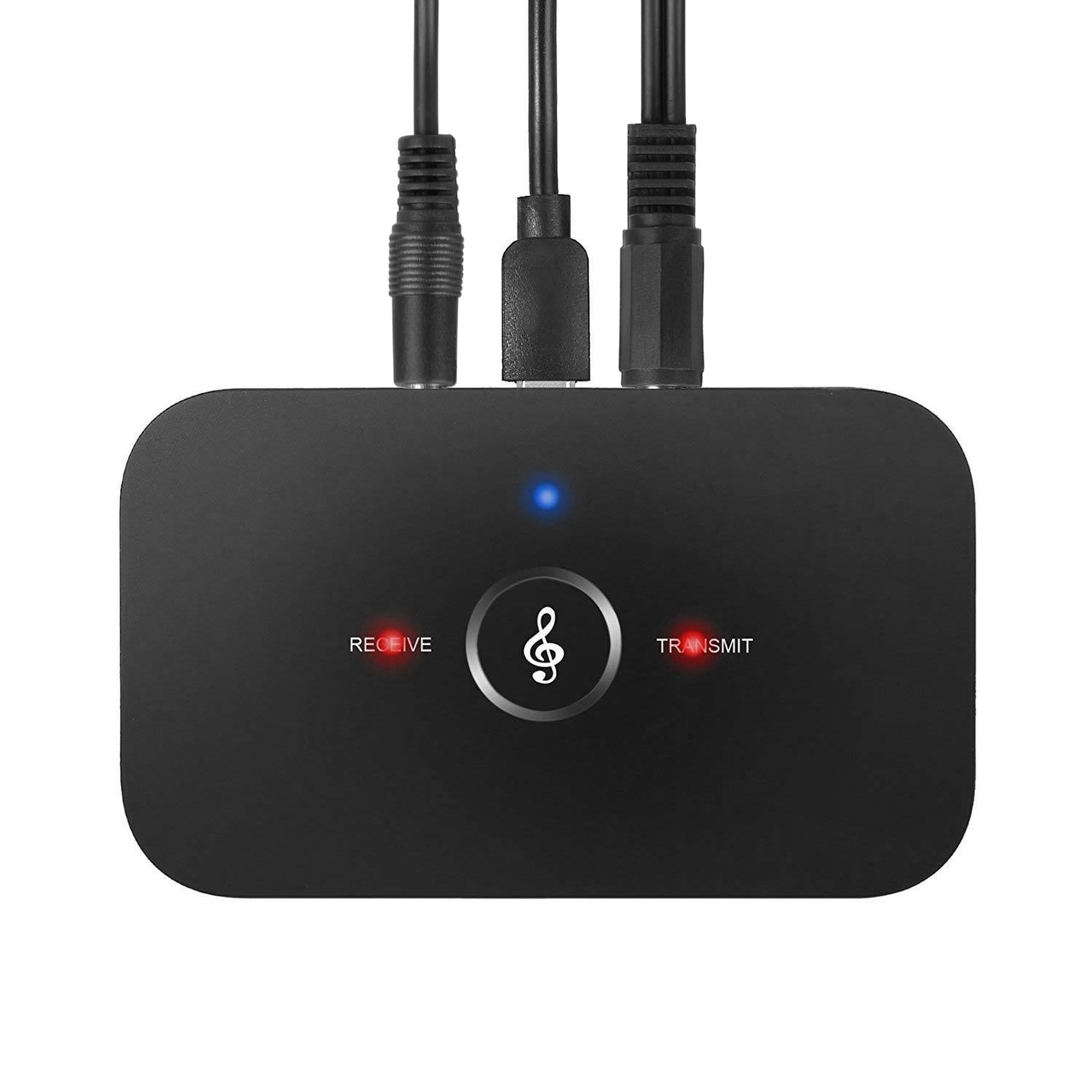 Transmisor Receptor Bluetooth 5.0 aptX 2 en 1 — Adaptador Audio 3.5mm