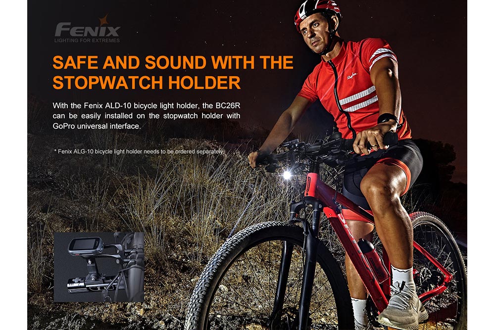 Fenix BC26R – Luz LED para Bicicleta Recargable | Rechargeable LED Bike Light