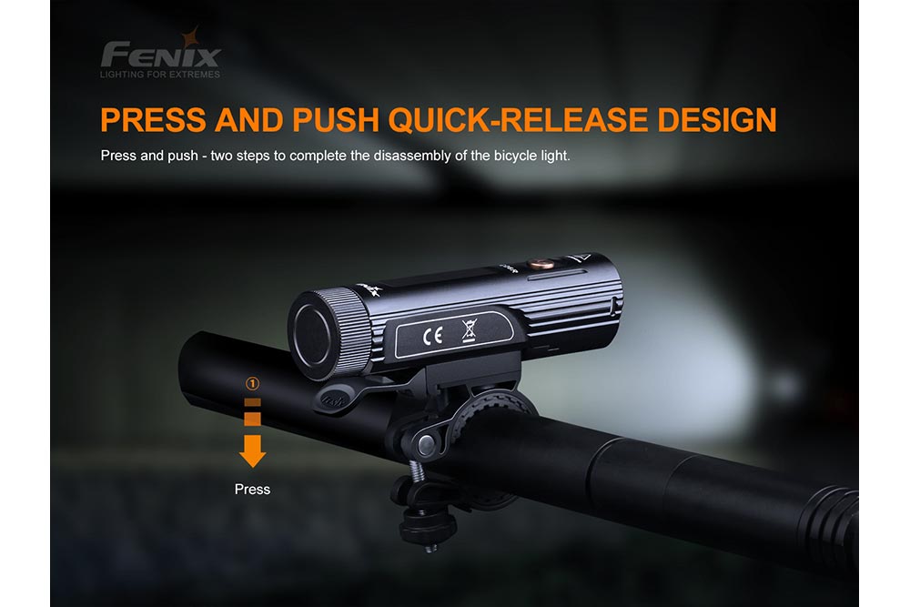 Fenix BC26R – Luz LED para Bicicleta Recargable | Rechargeable LED Bike Light