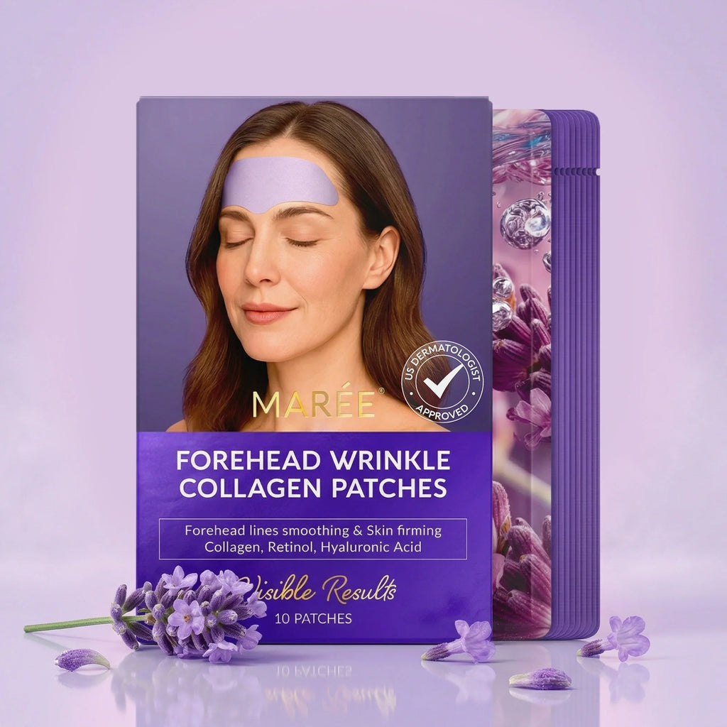 Parches Antirrugas para la Frente Marée — Hidrogel Antiedad | Anti-Wrinkle Forehead Patches
