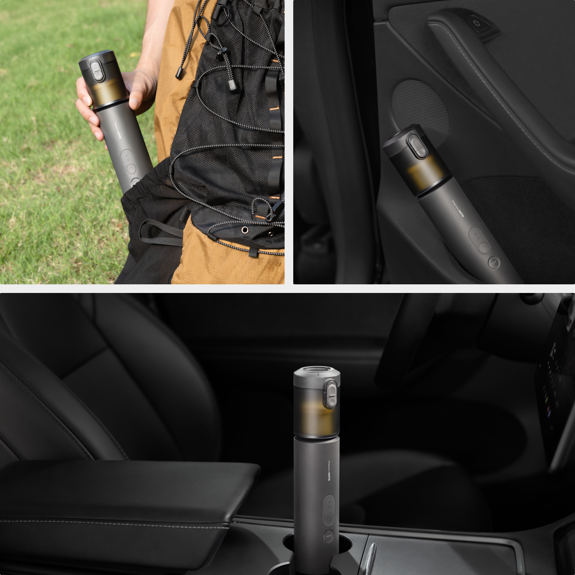 HOTO AutoCare – Soplador y Aspiradora 2 en 1 | Air Duster & Vacuum 2-in-1