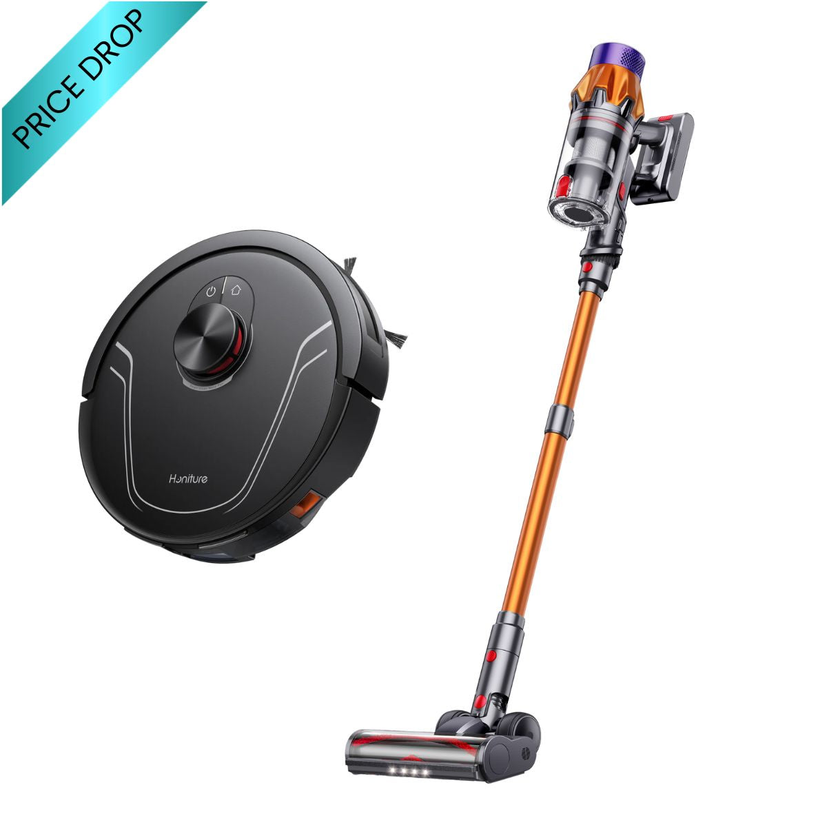 Honiture X7 + V8 Pro – Bundle de Limpieza del Hogar Completo | Complete Home Cleaning Bundle