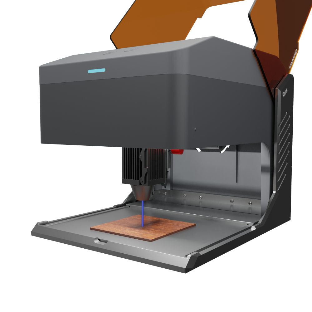 Kiosk | Grabadora Láser Compacta 2.5W / 5W / 10W con Cubierta Acrílica