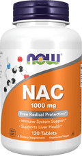 NAC 1000mg — Apoyo Inmunológico (120 Tabletas) | NAC 1000mg Supplement