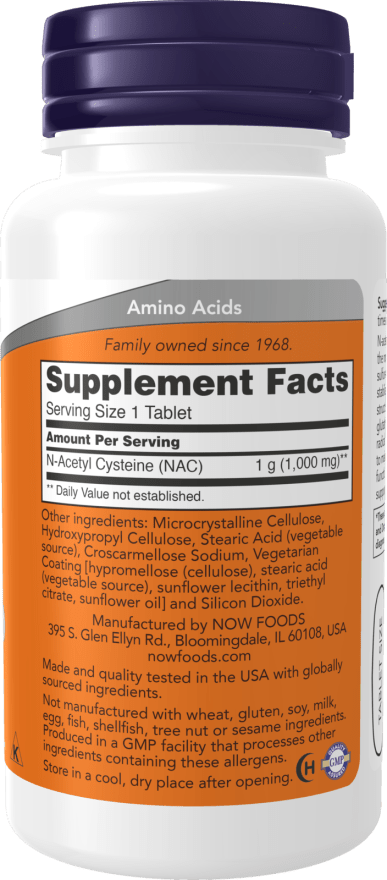 NAC 1000mg — Apoyo Inmunológico (120 Tabletas) | NAC 1000mg Supplement