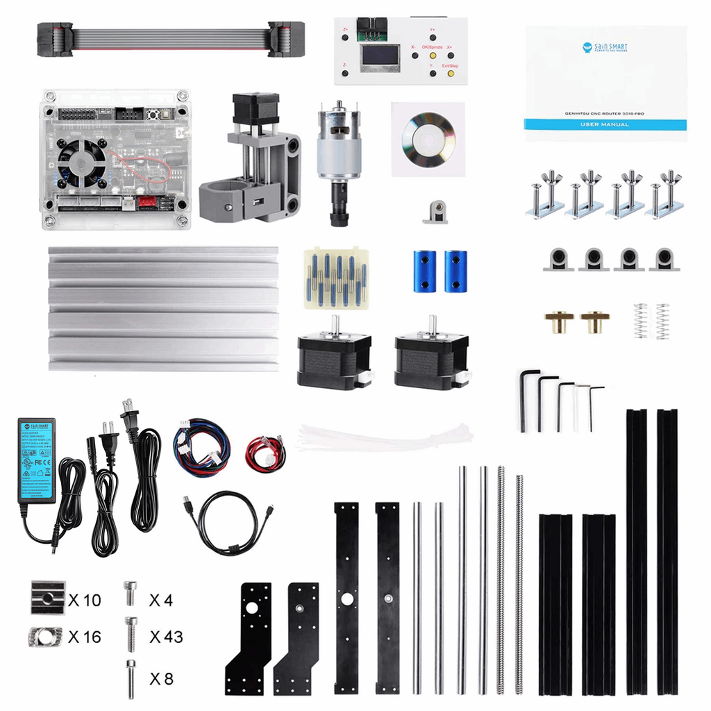 CNC Router 3018-PRO | Kit de Fresadora de Escritorio DIY