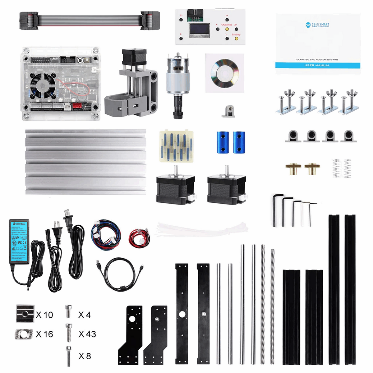 CNC Router 3018-PRO | Kit de Fresadora de Escritorio DIY