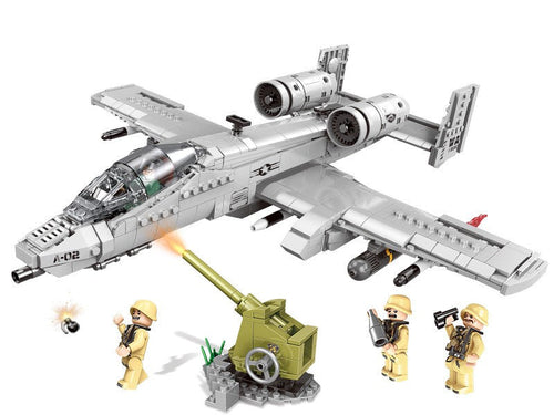 A-10 Warthog Mil-Blox | Kit de Construcción Militar
