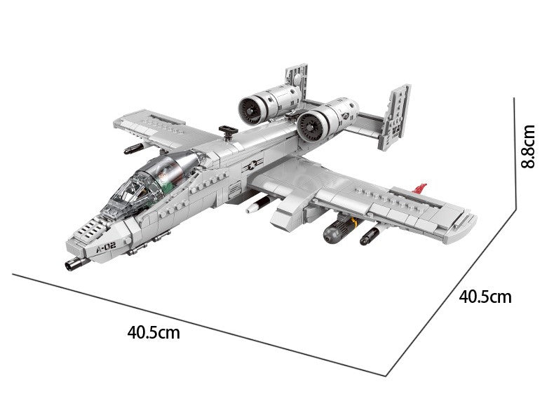 A-10 Warthog Mil-Blox | Kit de Construcción Militar