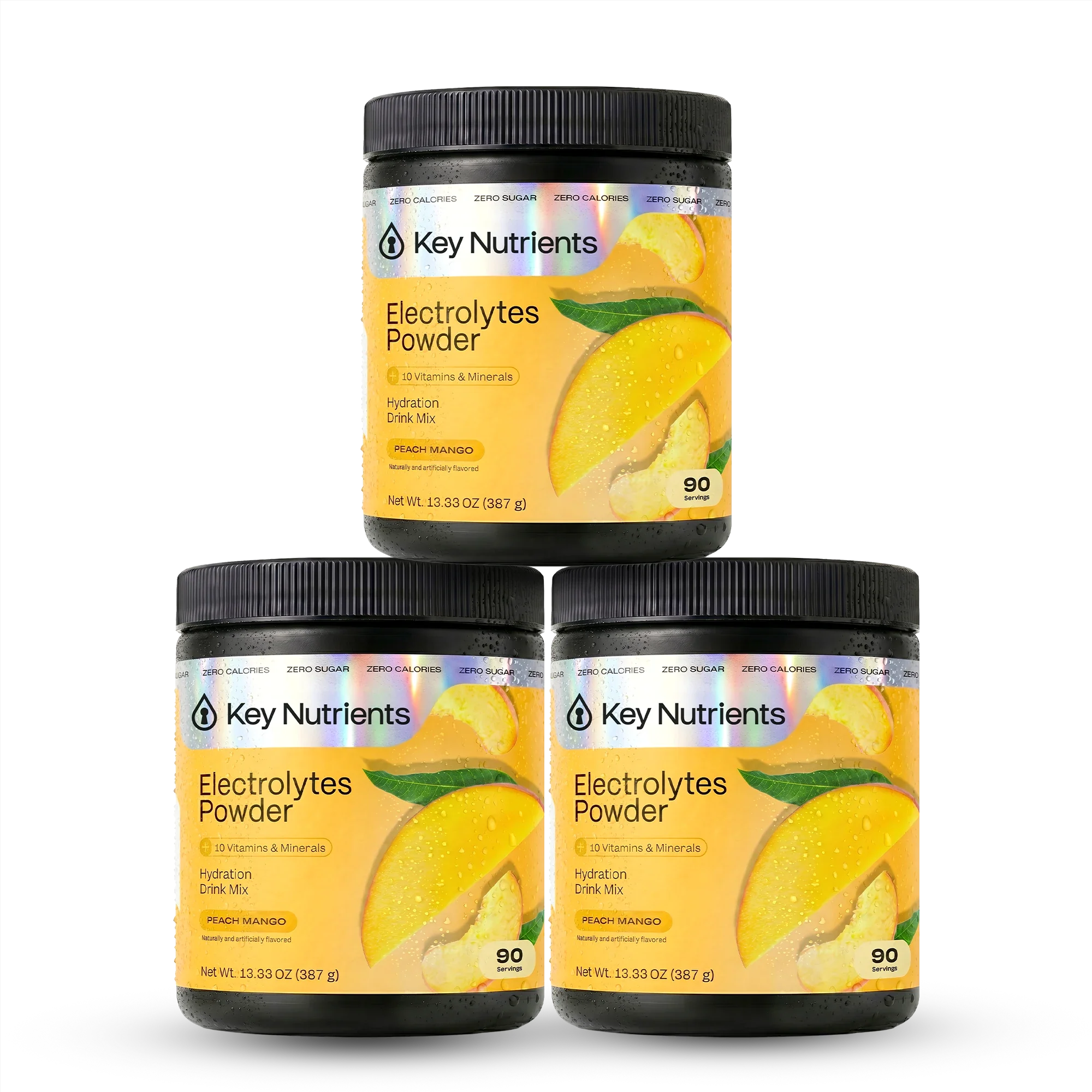 Polvo de Electrolitos Sin Azúcar Key Nutrients | Electrolyte Recovery Plus Powder Sugar-Free