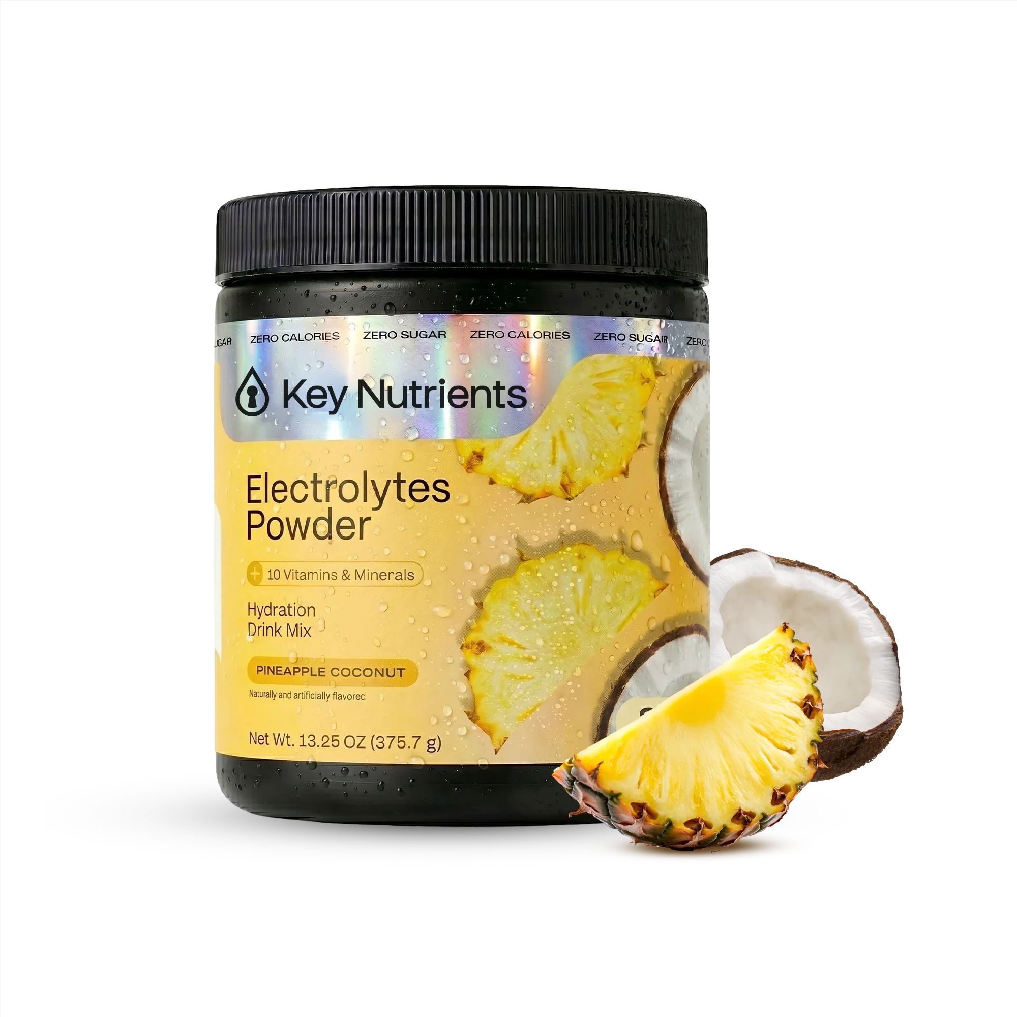 Polvo de Electrolitos Sin Azúcar Key Nutrients | Electrolyte Recovery Plus Powder Sugar-Free