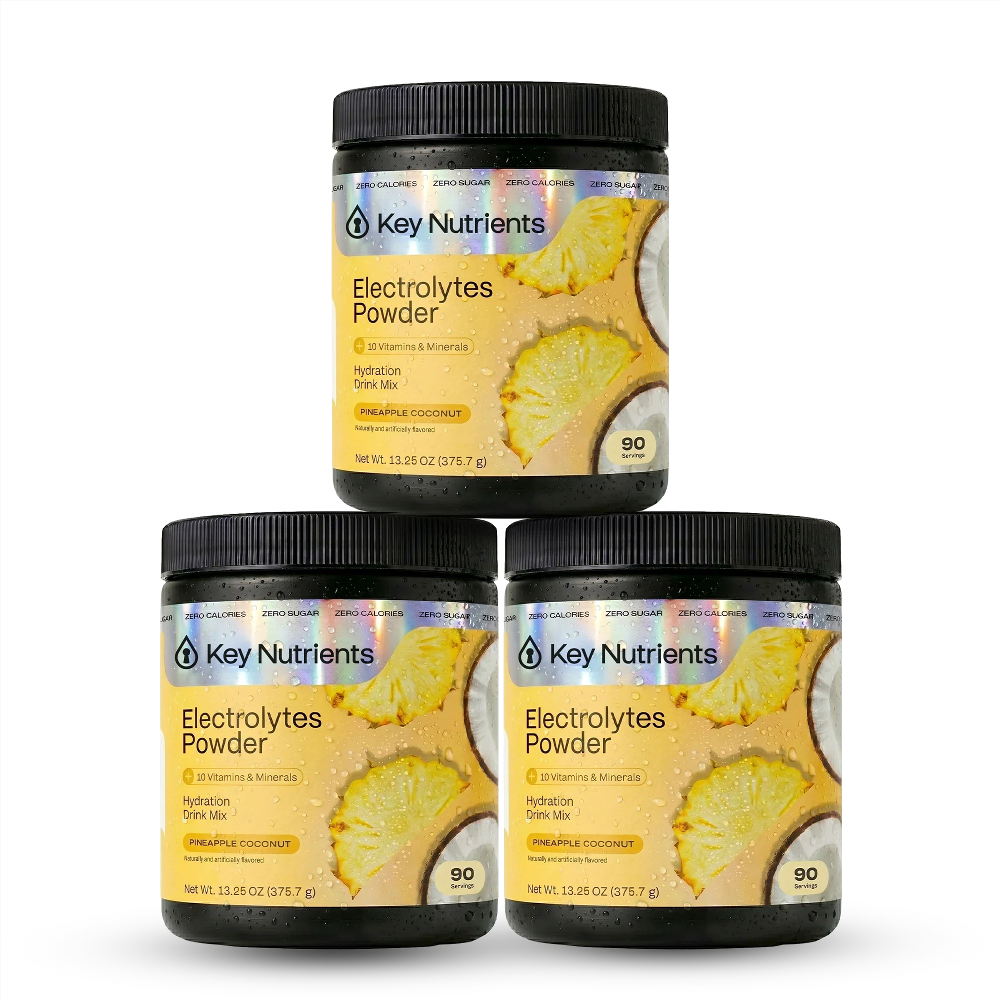 Polvo de Electrolitos Sin Azúcar Key Nutrients | Electrolyte Recovery Plus Powder Sugar-Free