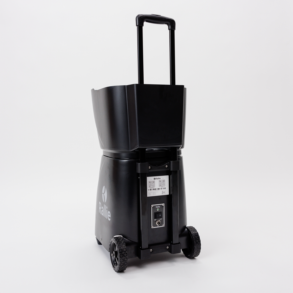 Rallie – Máquina de Pickleball Midnight Black | Pickleball Machine Midnight Black