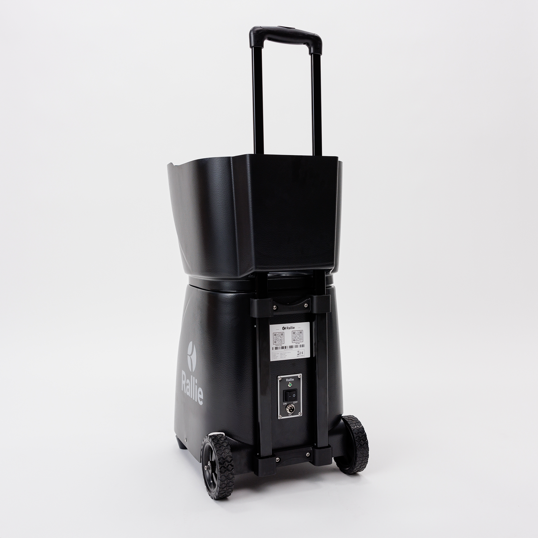 Rallie – Máquina de Pickleball Midnight Black | Pickleball Machine Midnight Black