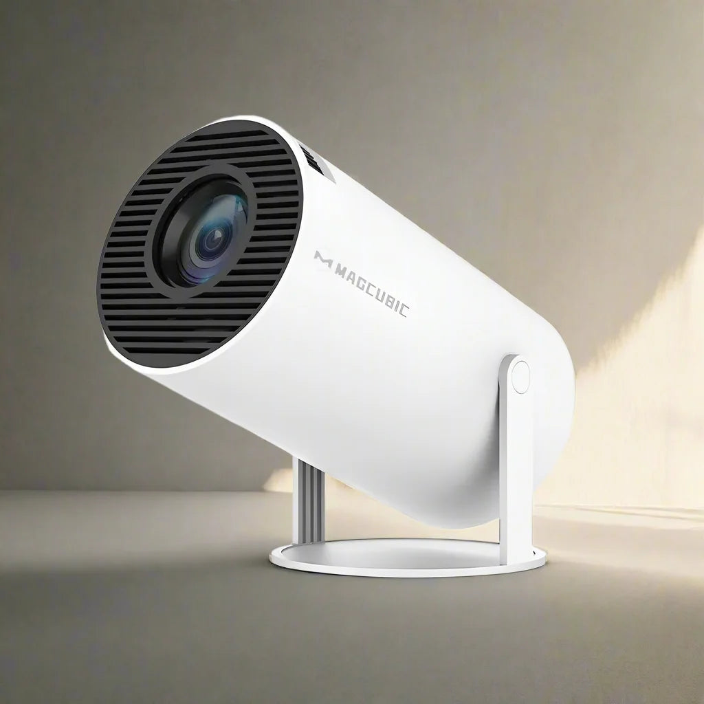 Proyector 4K Portátil — Cine en Casa y Exterior