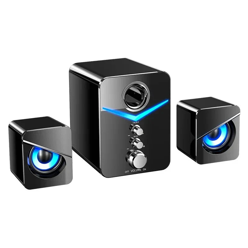 Bocina Bluetooth Mini Home Theater — Subwoofer, Soundbar para PC y Celular