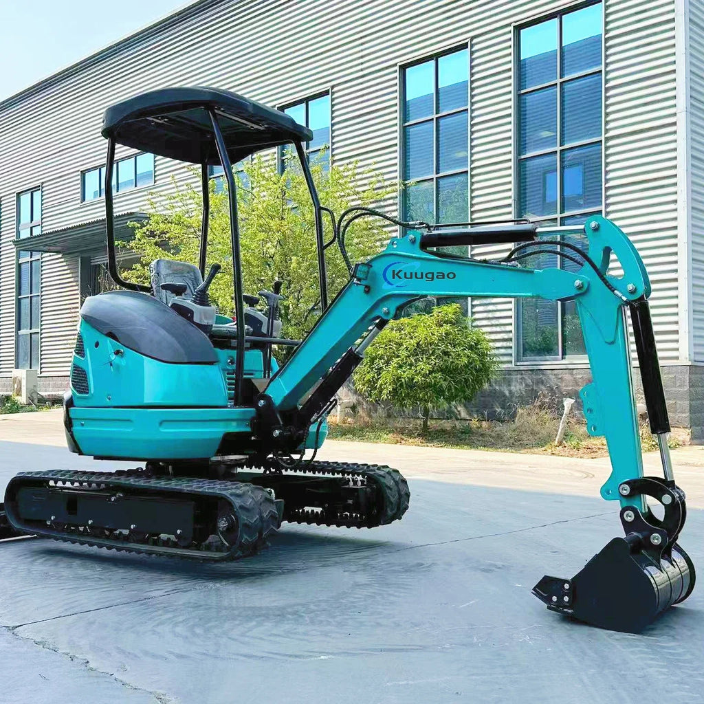 Mini Excavadora 2 ton — Motor Kubota, Orugas, Certificada CE