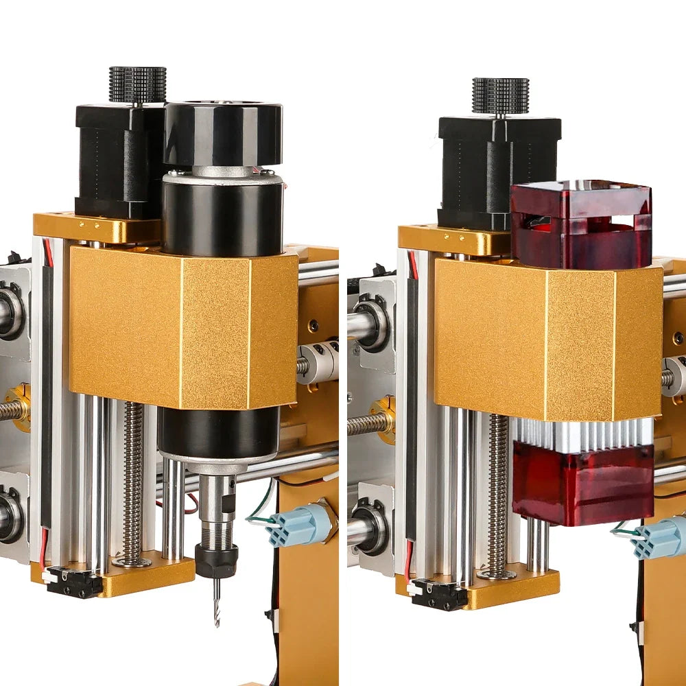 CNC Router 3018Pro Max 500W — Marco de Aluminio, Control GRBL Offline