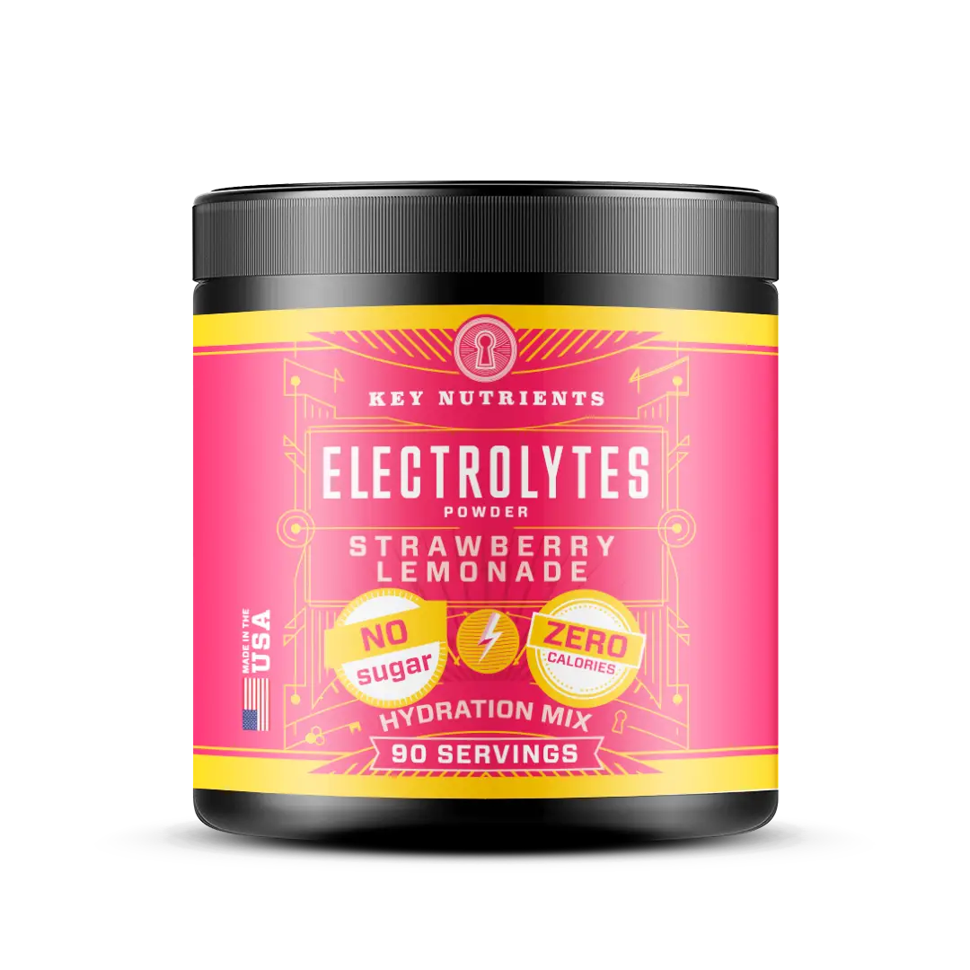 Polvo de Electrolitos Sin Azúcar Key Nutrients | Electrolyte Recovery Plus Powder Sugar-Free
